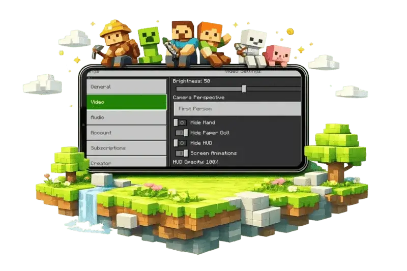 Customizable Settings